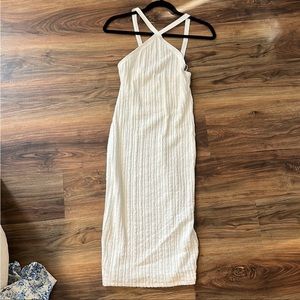 Zara knit halter dress